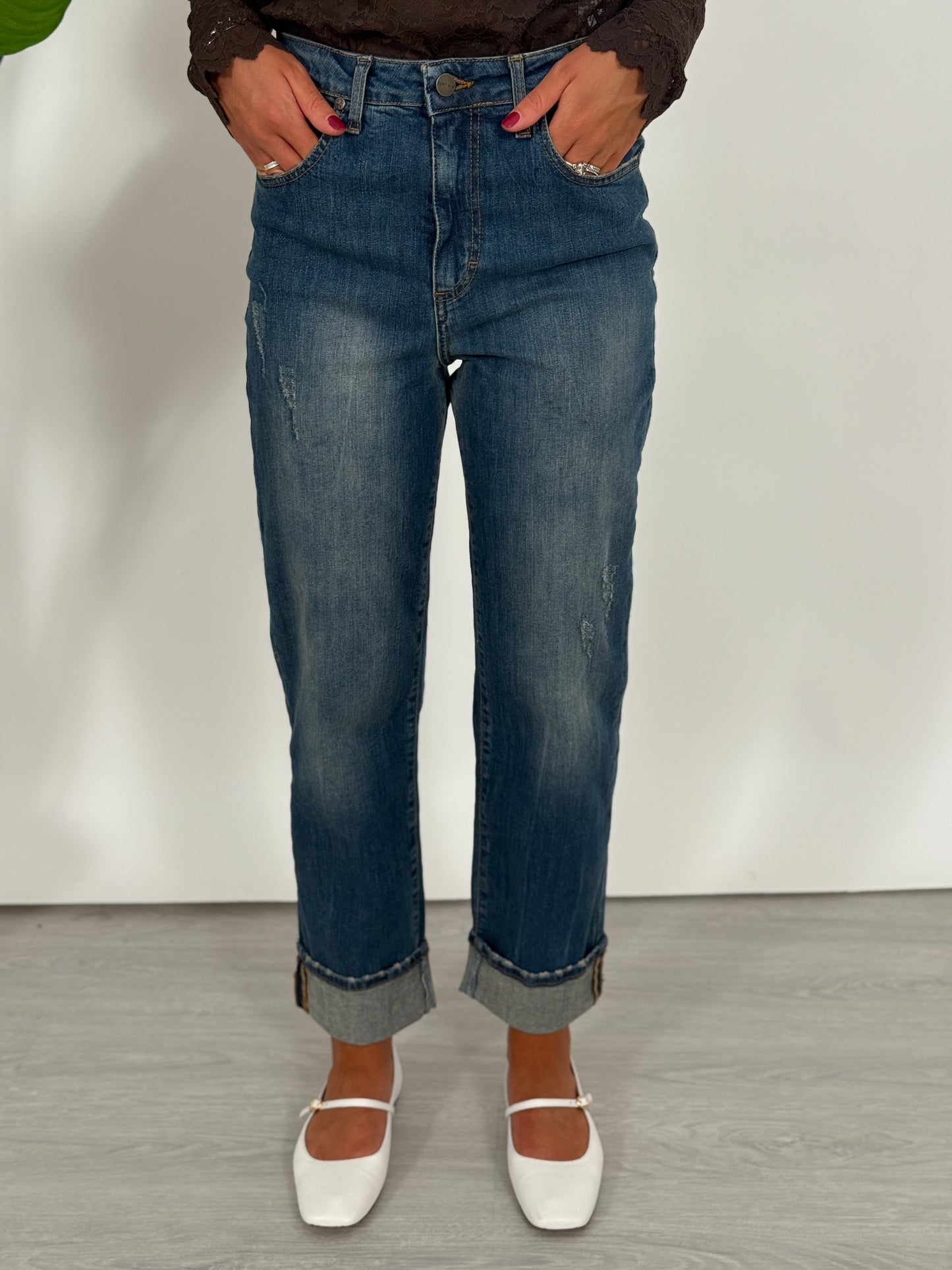 Jeans gamba dritta