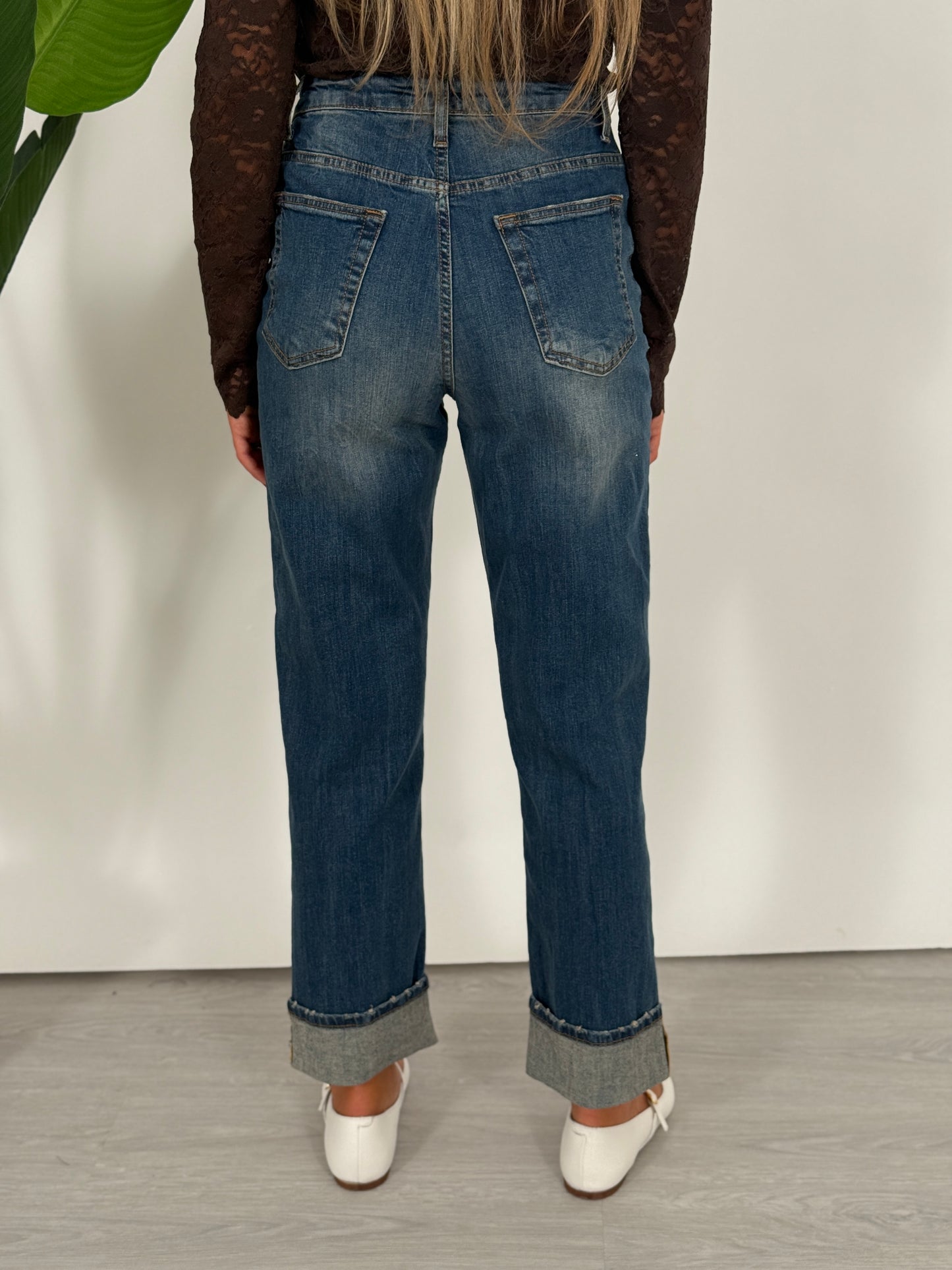 Jeans gamba dritta