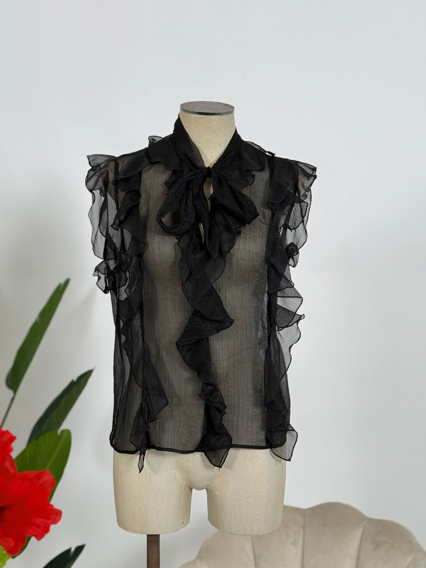 Blusa smanicata