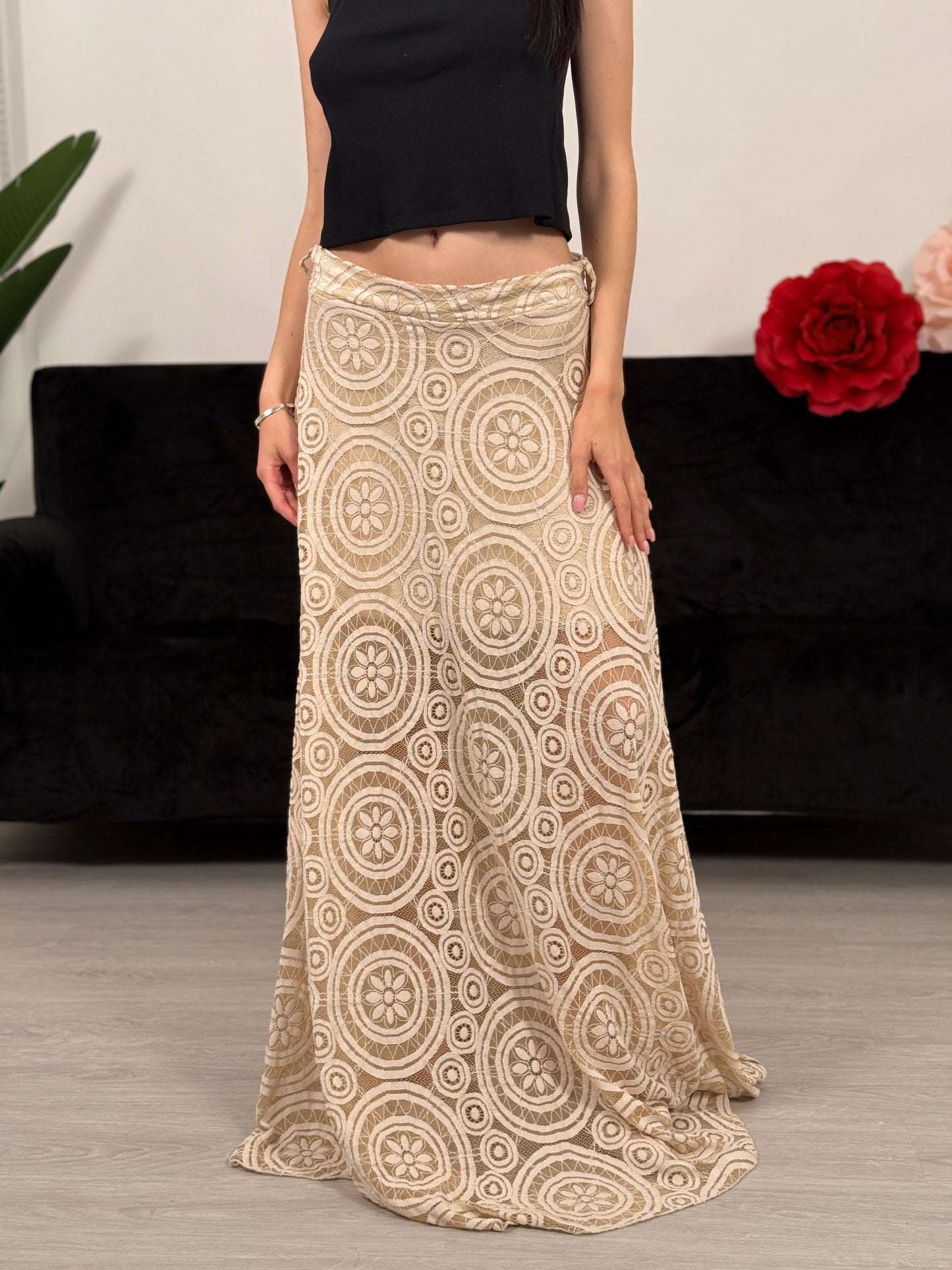 Gonna pizzo lunga