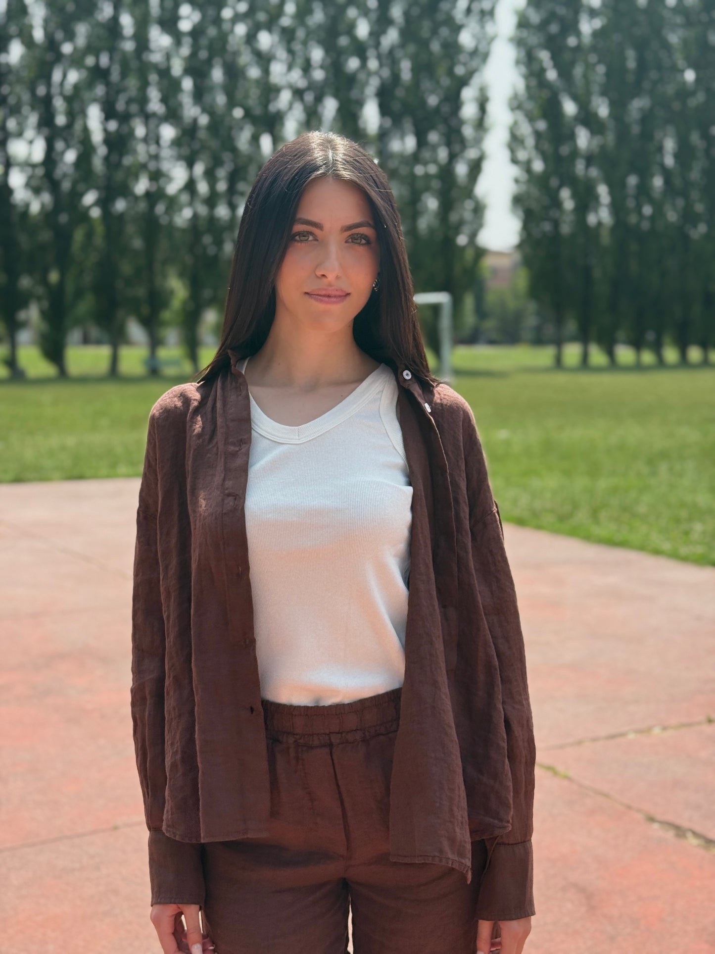 Camicia puro lino