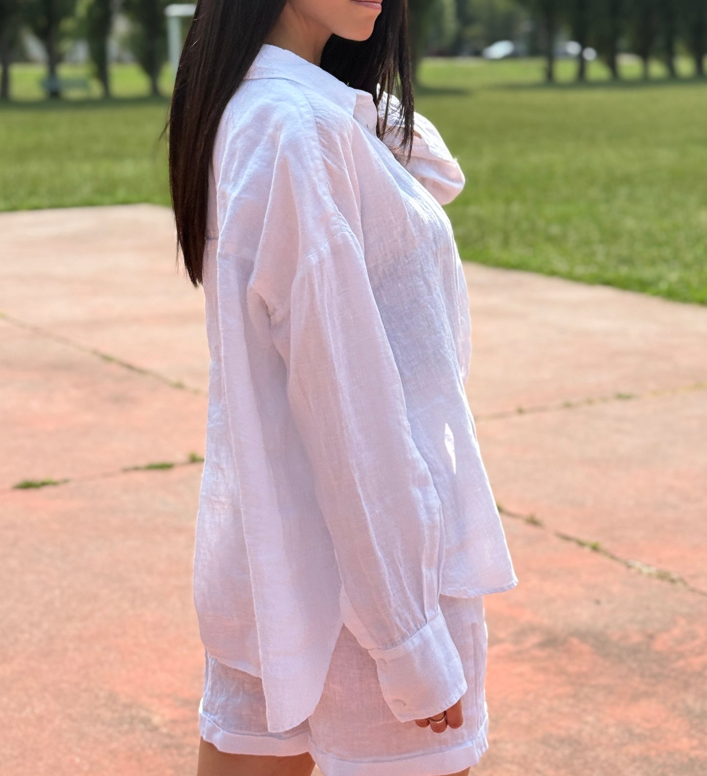 Camicia puro lino
