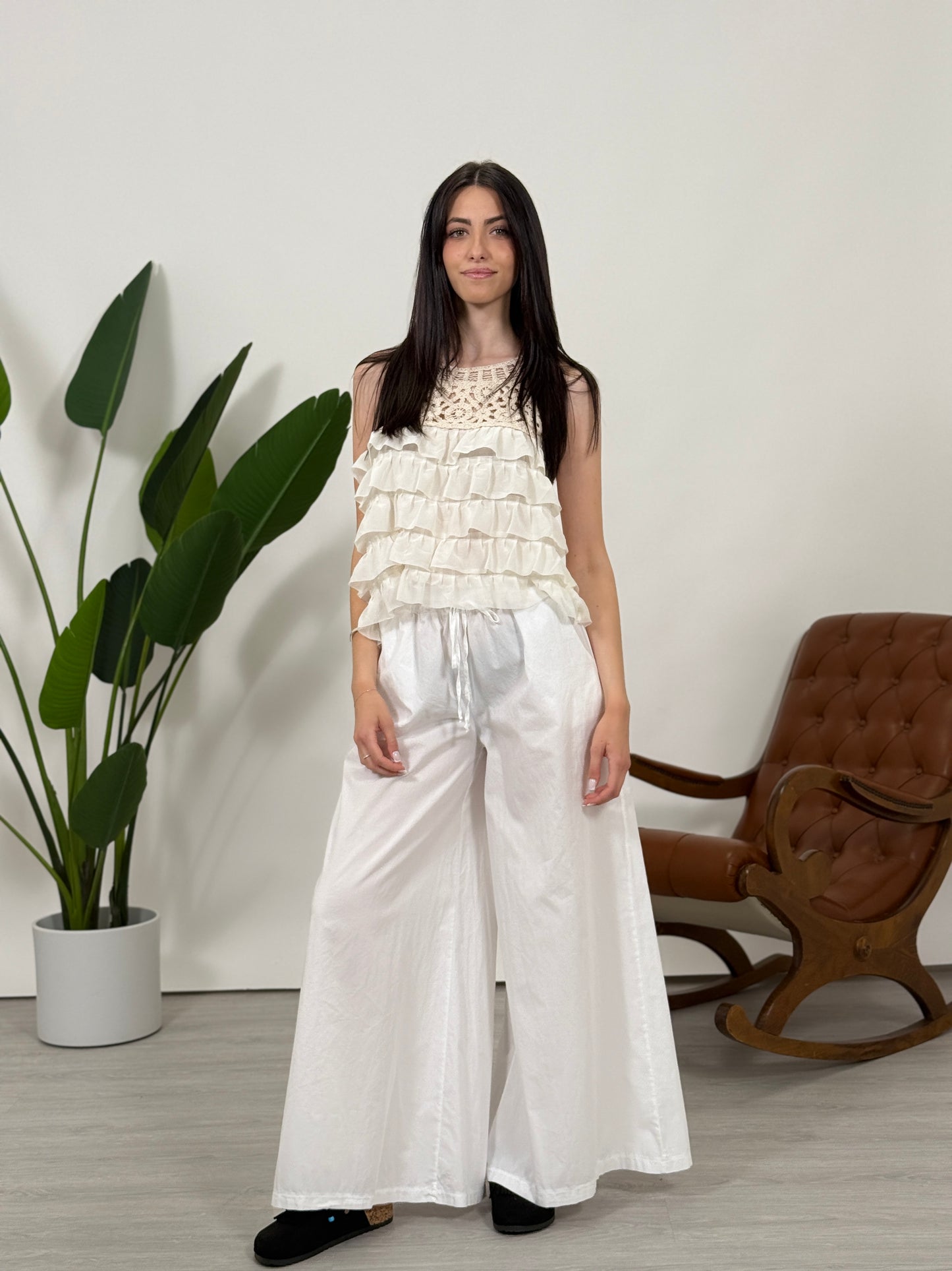 Pantalone leggero ampio
