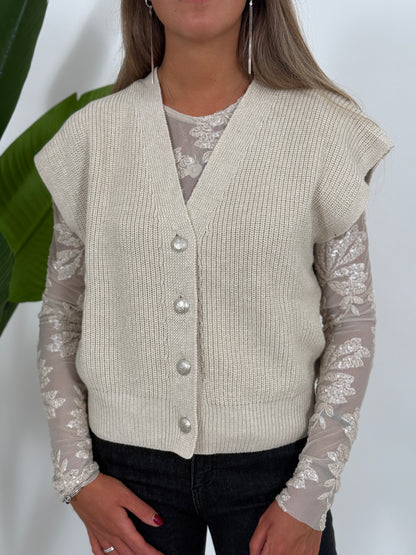 gilet in maglia