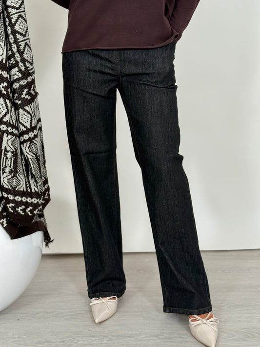 panta ampio chambray