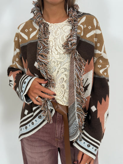 cardigan sfrangiato