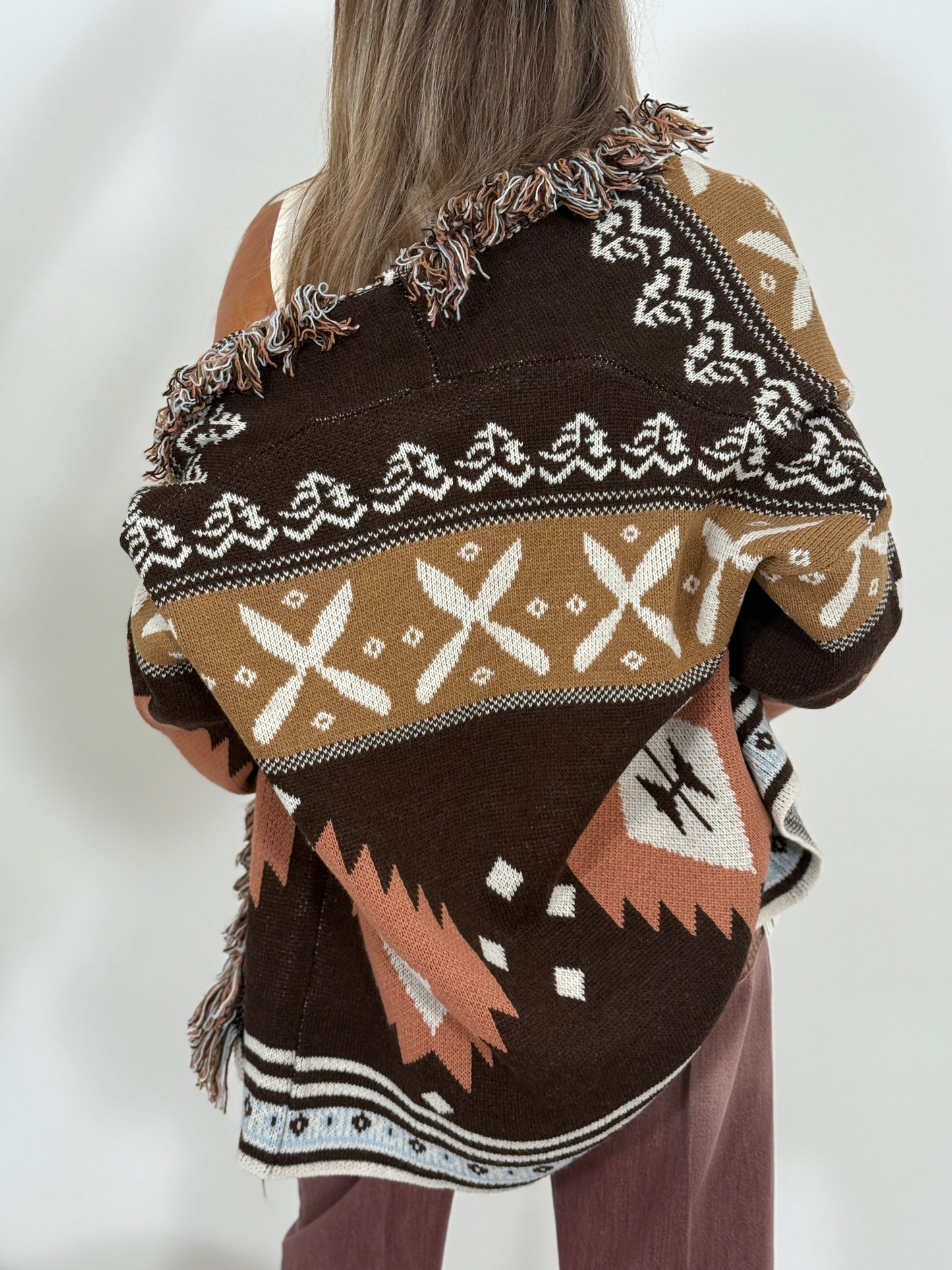 cardigan sfrangiato
