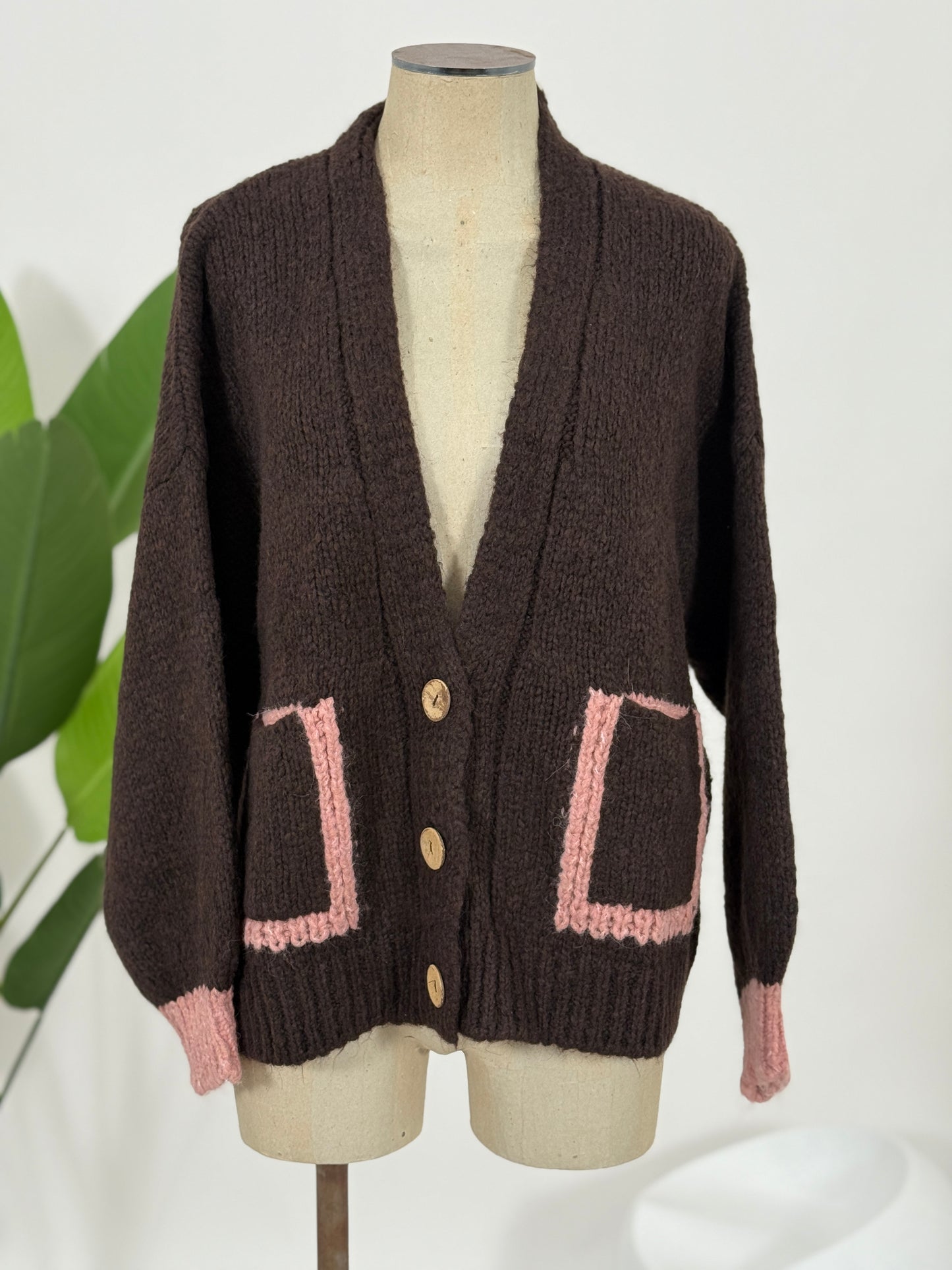 cardigan bicolor