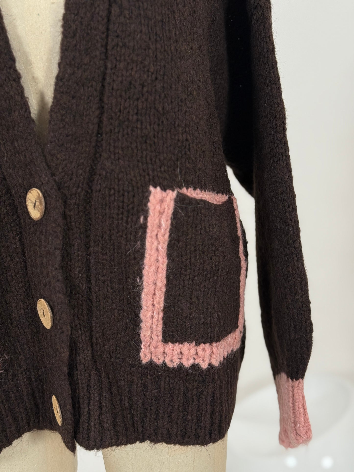 cardigan bicolor
