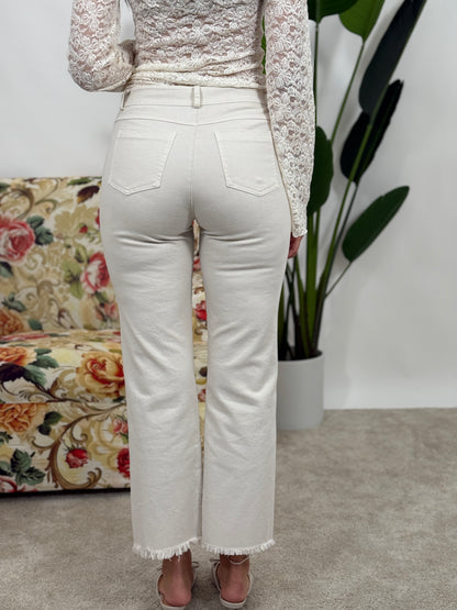 pantalone sfrangiato