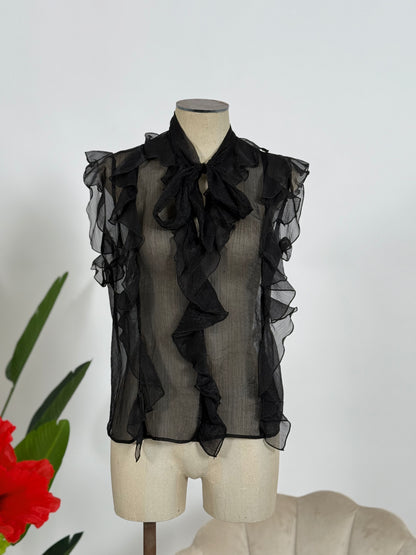 Blusa smanicata
