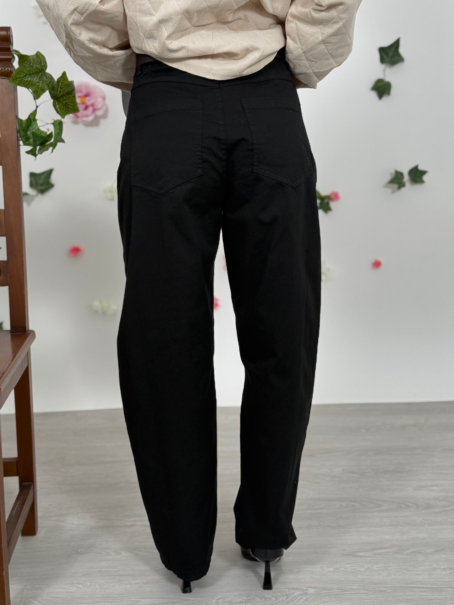 Pantalone banana cotone
