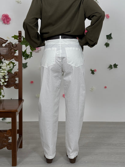 Pantalone banana cotone