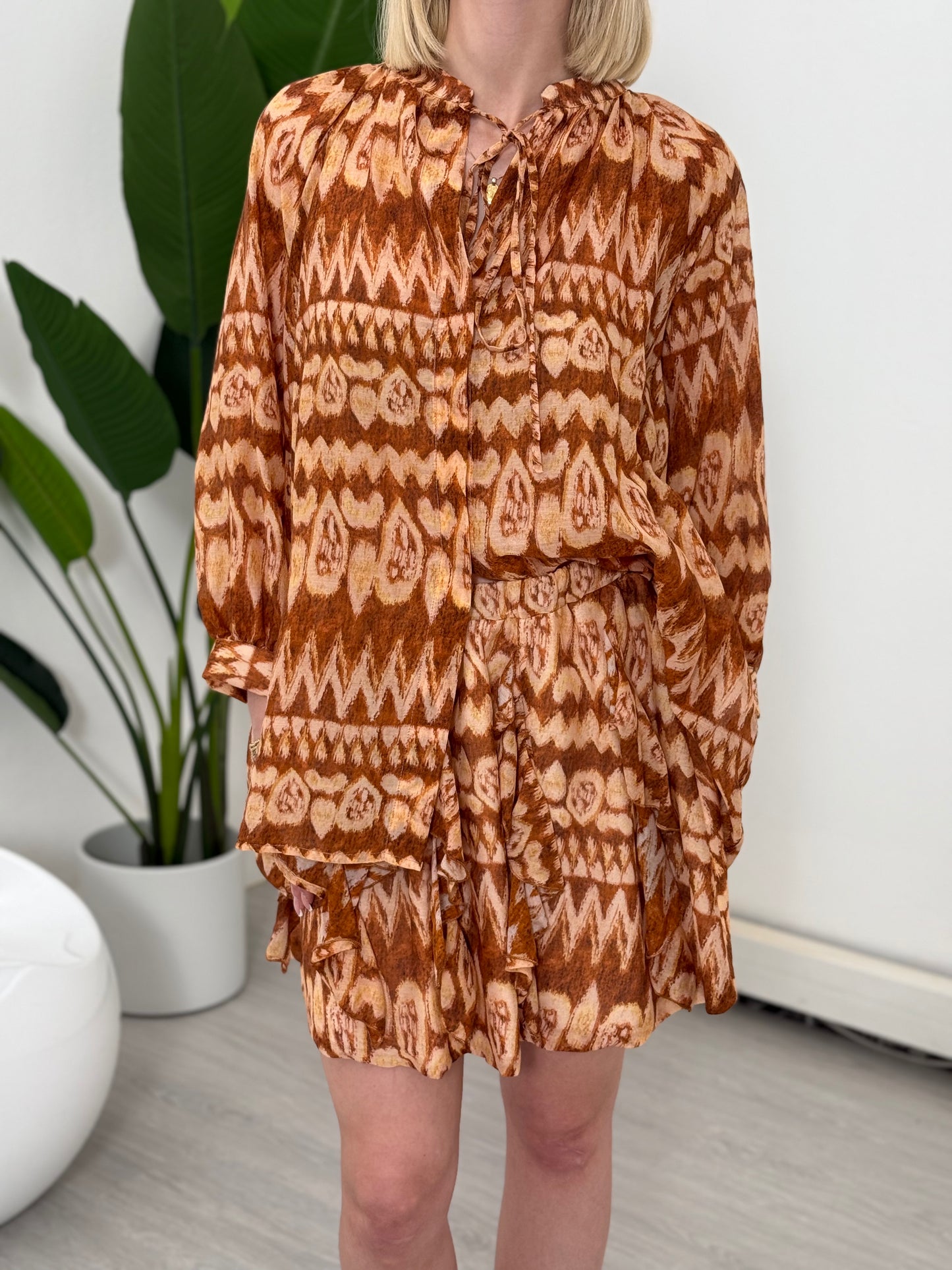 camicia coreana misto seta