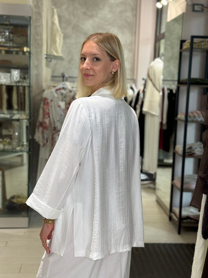 Blazer manica tre quarti