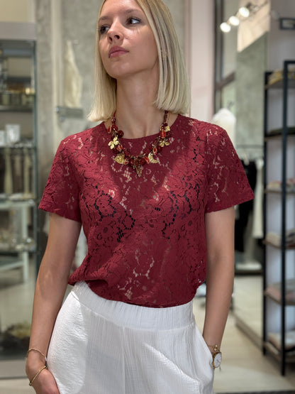 T-shirt pizzo