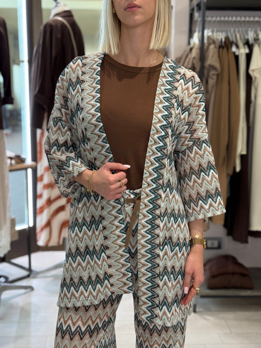 Kimono zig zag