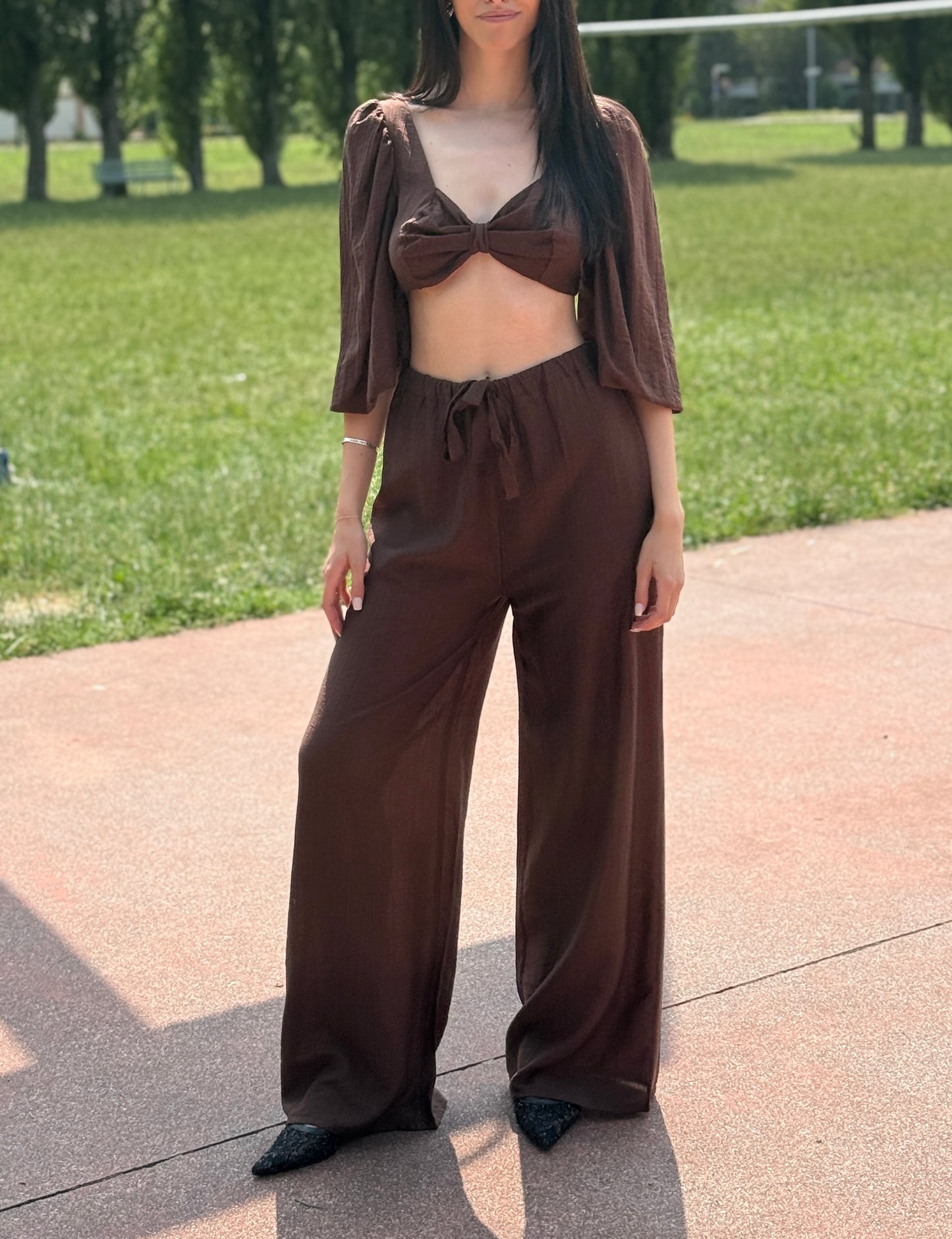 pantalone leggero elastico