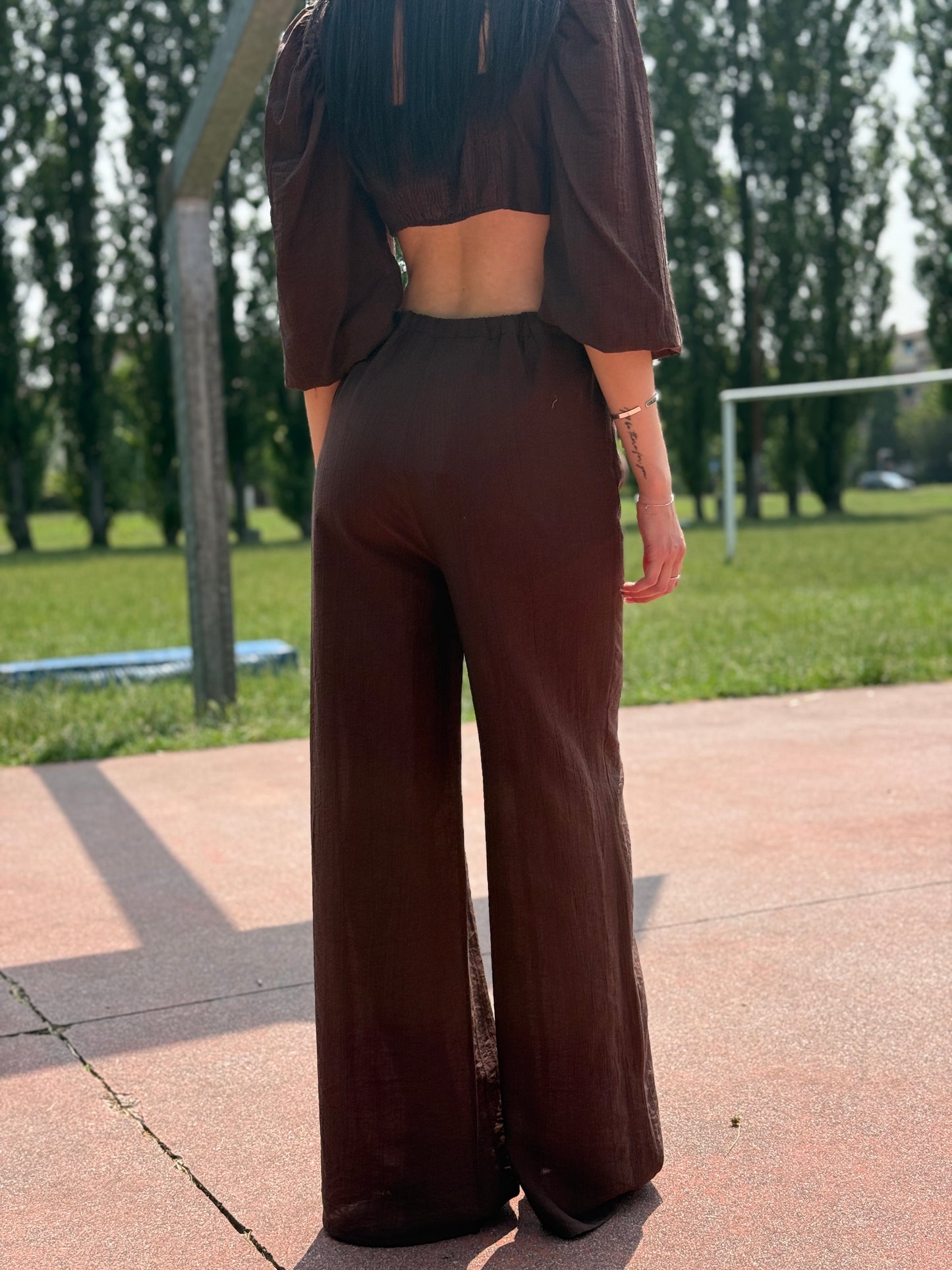 pantalone leggero elastico