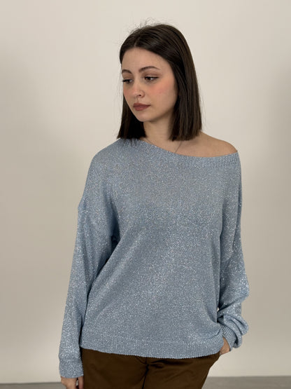 Maglia barca lurex