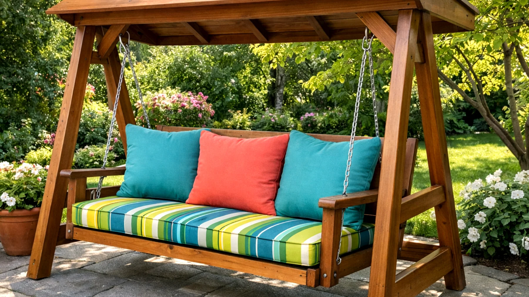 Dondolo da giardino"